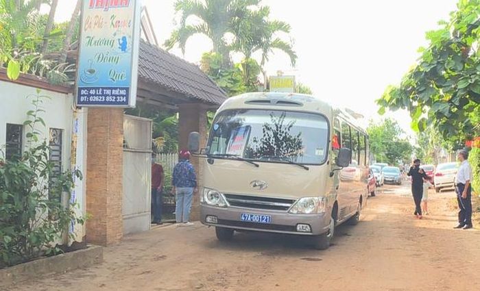 Nhà nghỉ nơi tổ chức đánh bạc. Ảnh: S.Đ.