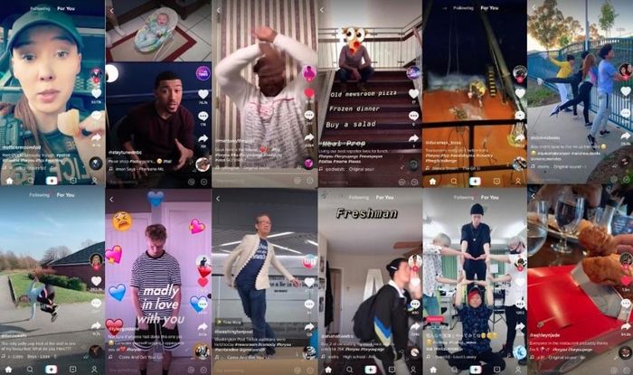  TikTok là một nền tảng chia sẻ video phổ biến tại Mỹ với khoảng 100 triệu người dùng hàng tháng. Ảnh: Nieman Lab. 