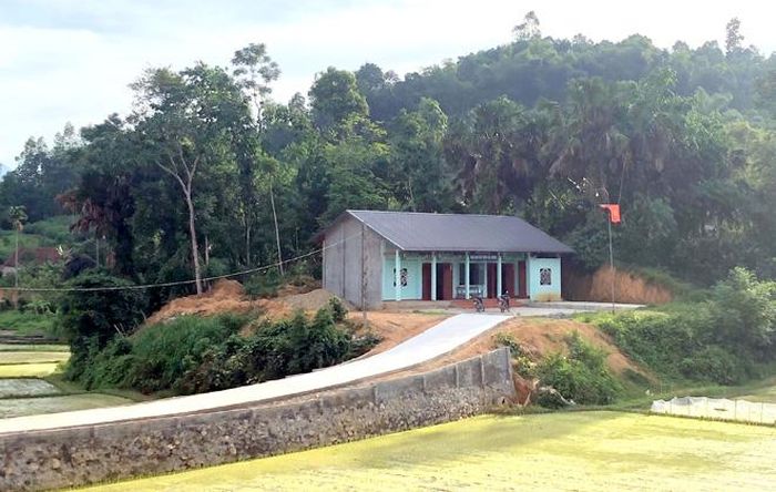 Nhà văn hóa thôn Tân Thắng, xã Thắng Quân (Yên Sơn).
