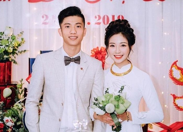 Phan Văn Đức - Võ Nhật Linh trong ngày cưới