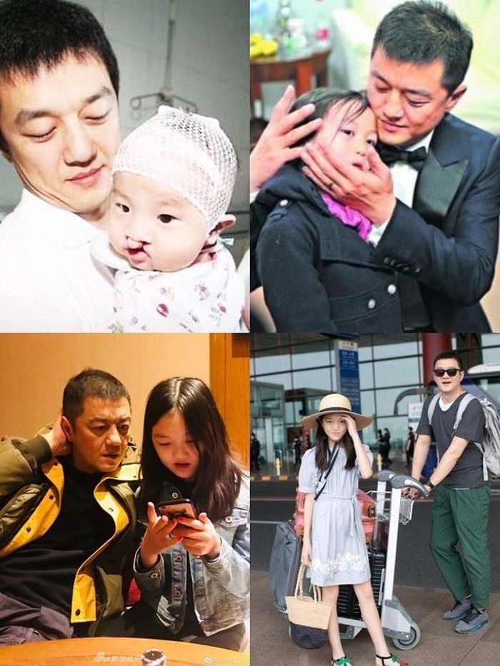 Tình cảm cha con đáng ngưỡng mộ của Lý Á Bằng.