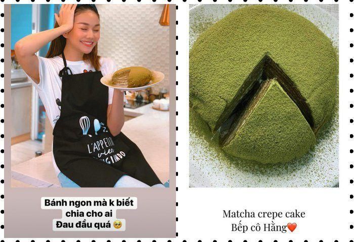 Bánh crepe trà xanh ngàn lớp chuẩn bếp cô Hằng