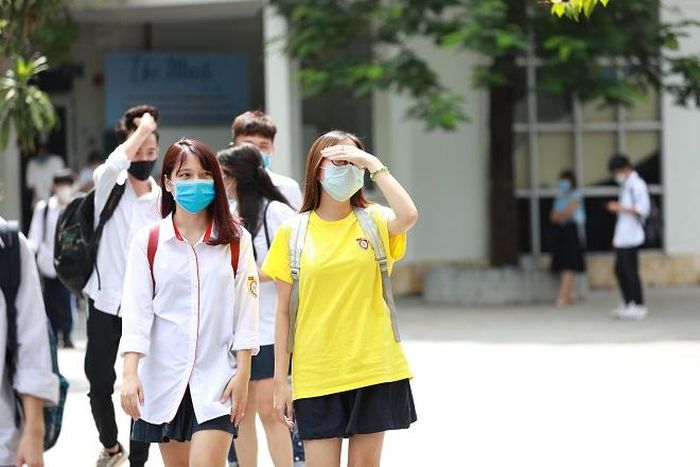  Thí sinh tham dự kỳ thi tốt nghiệp THPT năm 2020. Ảnh Hải Nam.