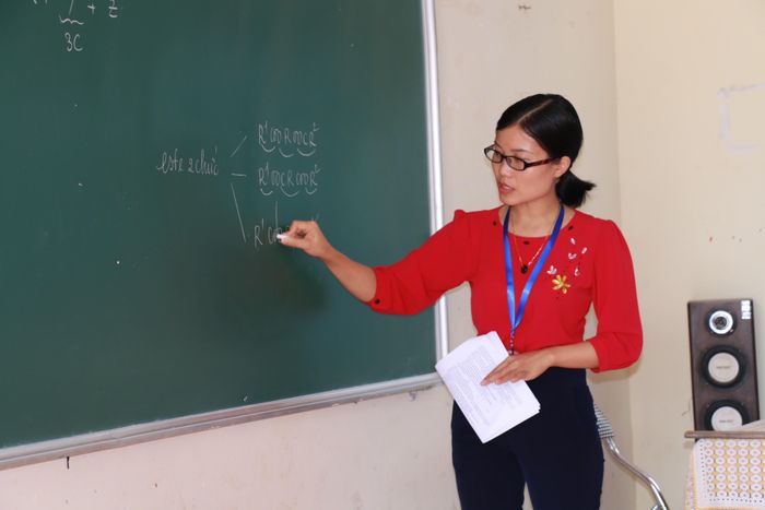 Cô giáo Nguyễn Thị Yến. Ảnh: Mỹ Hà