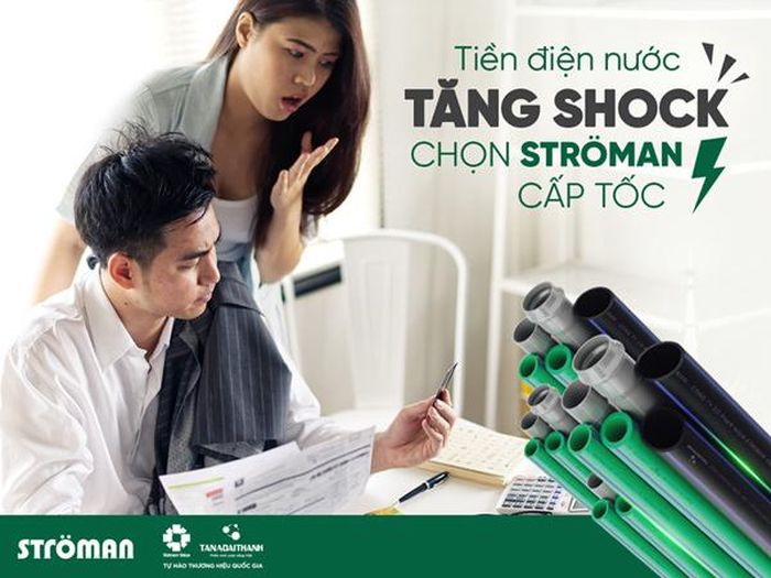 Ống nhựa Ströman - giải quyết bài toán rò rỉ và bục vỡ gây thất thoát tiền bạc