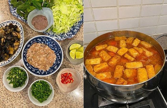 Tăng Thanh Hà từng chia sẻ bí quyết làm món bún riêu ốc đúng chuẩn Hà Nội của mình.