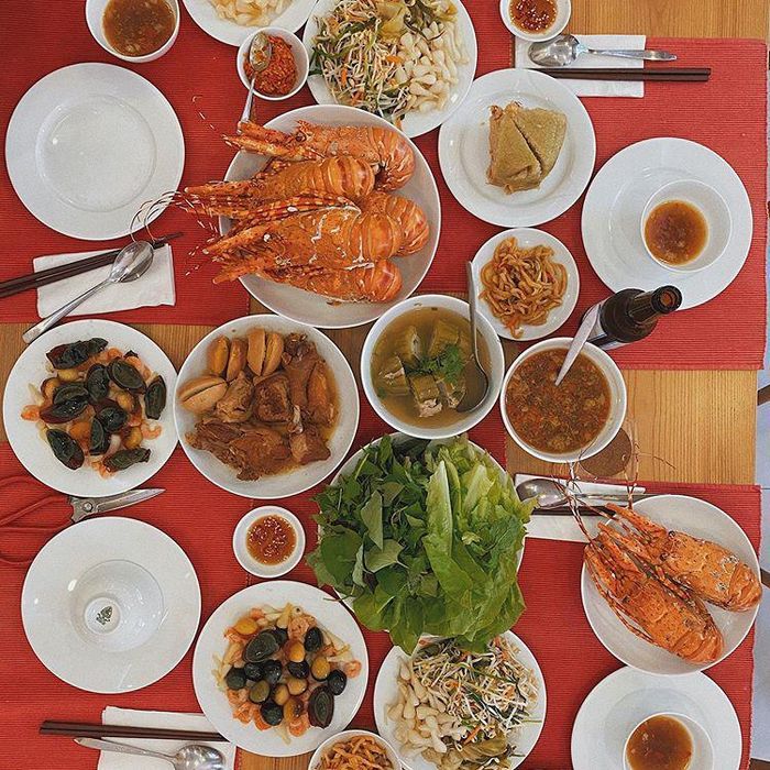 Thực đơn "hoành tráng" Tăng Thanh Hà từng làm, món nào trông cũng hấp dẫn và bày biện bắt mắt.