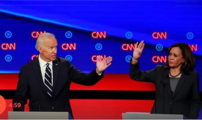  Ông Biden và bà Harris.