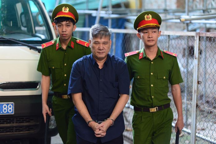 'Siêu lừa' Dương Thanh Cường hầu tòa vào tháng 7/2020. Ảnh: Tân Châu
