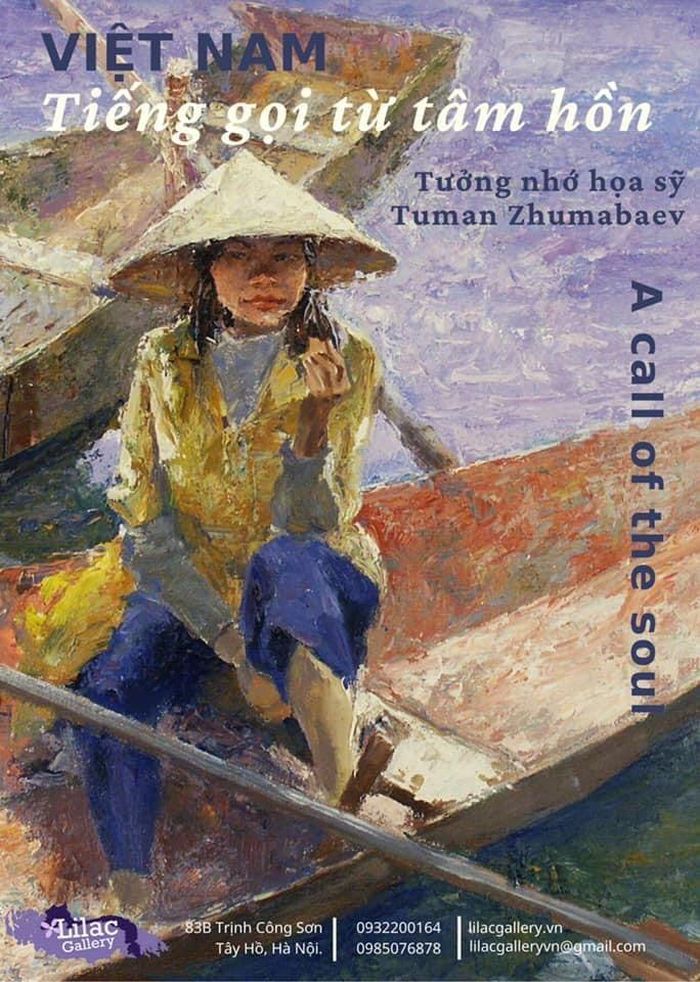 Trưng bày tranh “Việt Nam - Tiếng gọi từ tâm hồn” sẽ chính thức mở cửa đón khách từ ngày 15/8. Ảnh: Lilac gallery