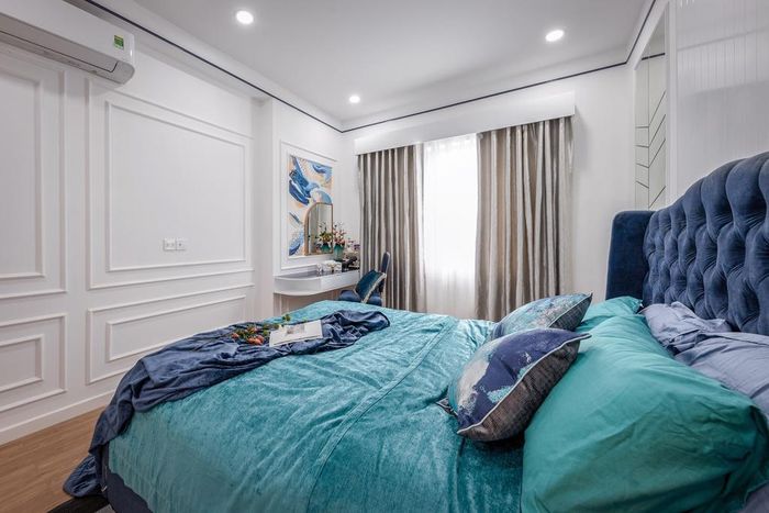 Tổng thể, không gian ngôi nhà mang đến cảm giác cho người ở như đang trong một bức tranh đậm tính nghệ thuật.