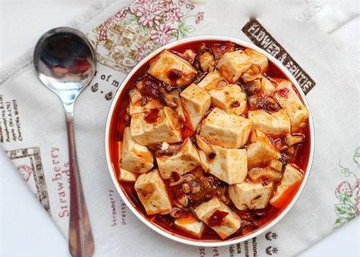 Đậu phụ non sốt sa tế