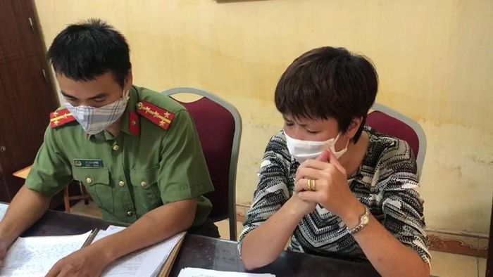 Bà Lan đã thừa nhận hành vi vi phạm của mình.