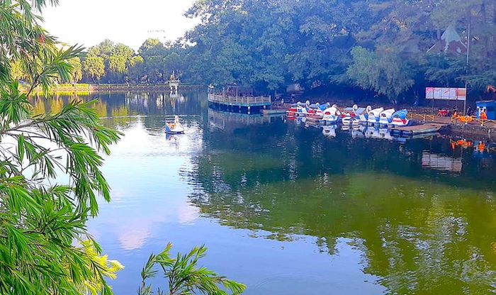 Hồ Diên Hồng (TP. Pleiku). Ảnh: DUY LÊ