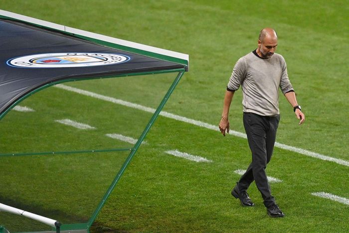  Gắn bó với Man City được 4 năm, Pep vẫn không thể giúp CLB vươn mình tại Champions League. Ảnh: Getty. 