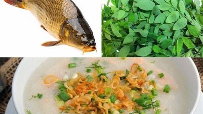 Món cháo cá chép giúp mẹ bầu an thai khỏe mạnh.