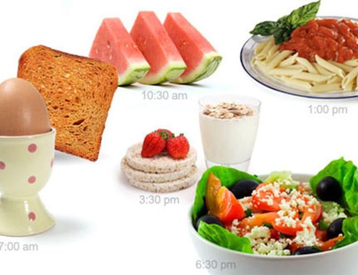 Chia nhỏ bữa ăn giúp giảm cân.