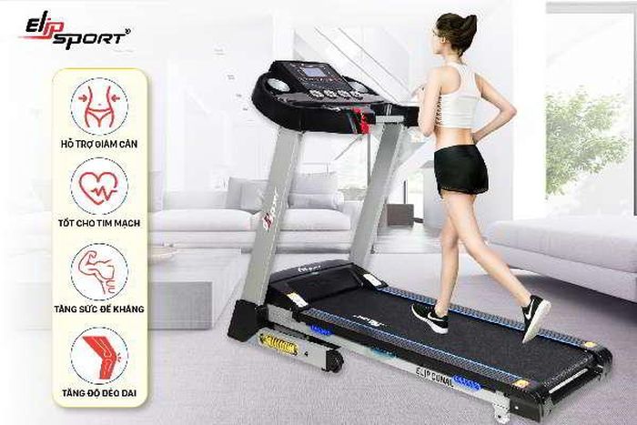 Máy tập chạy bộ đơn năng ELIP Conal
