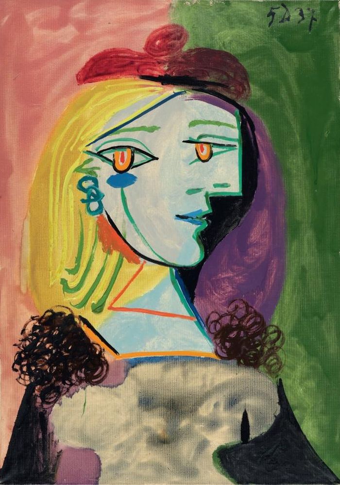Bức “Marie-Therese With Red Beret With Pompom” (1937)