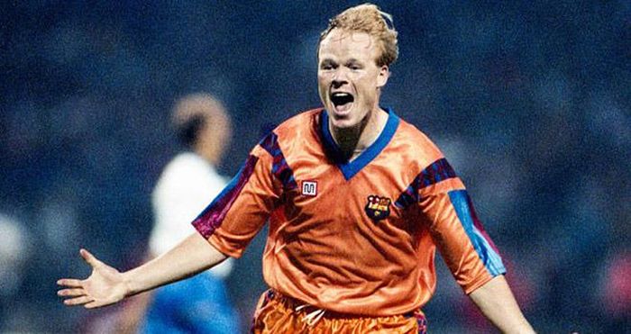 Koeman khi còn khoác áo Barca