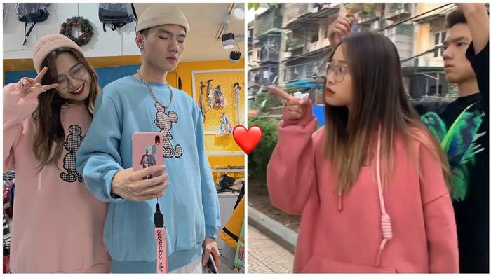 Thường quay chung video với biểu cảm dễ thương, chân thực nhất nên Chiến Đỗ và Phan Ánh Ngọc được CĐM "đẩy thuyền" cực mạnh.