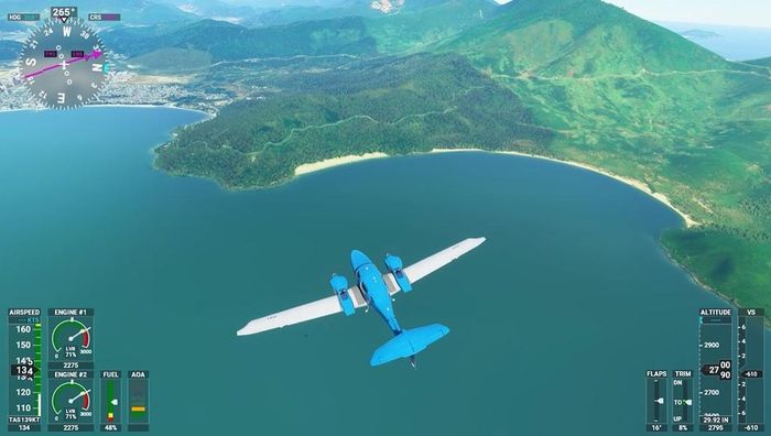  Trong hình là khu vực đèo Hải Vân, Đà Nẵng. Hiện người chơi có thể mua game trên Steam với 3 phiên bản: Premium Deluxe là 2,7 triệu đồng, Deluxe 2 triệu đồng và 1,3 triệu đồng với Standard. Bên cạnh Steam, game cũng ra mắt trên Microsoft Store và Xbox Game Pass. 