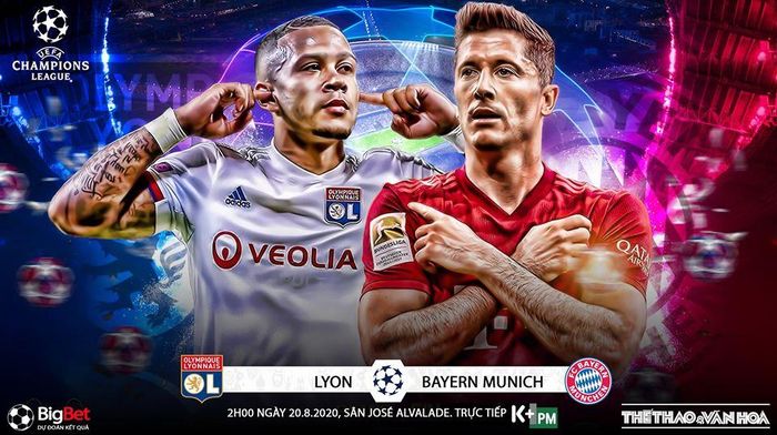 Lyon đại chiến Bayern Munich