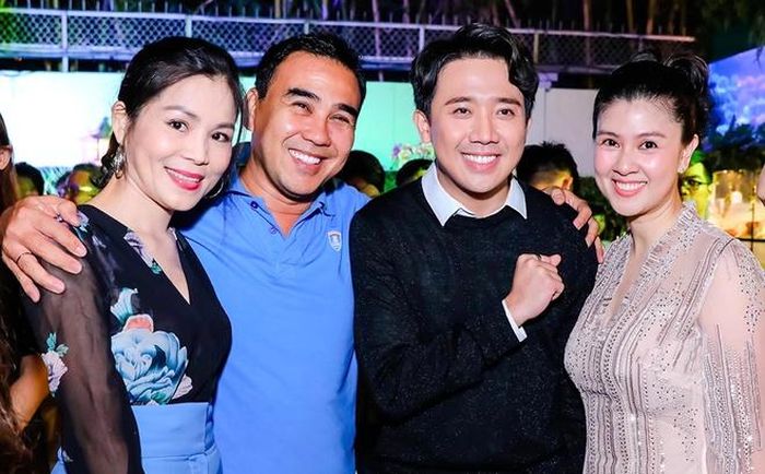 Trấn Thành thân thiết với Kim Thư.