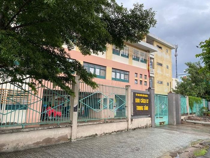 Một góc Khu cách ly trung tâm quận 2, TP Hồ Chí Minh