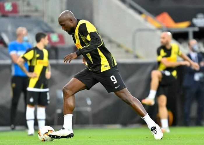 Tiền đạo đang có phong độ cao Lukaku của Inter Milan.