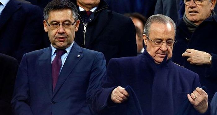 Bartomeu phải học Chủ tịch Florentino Perez của Real Madrid rất nhiều về bóng đá