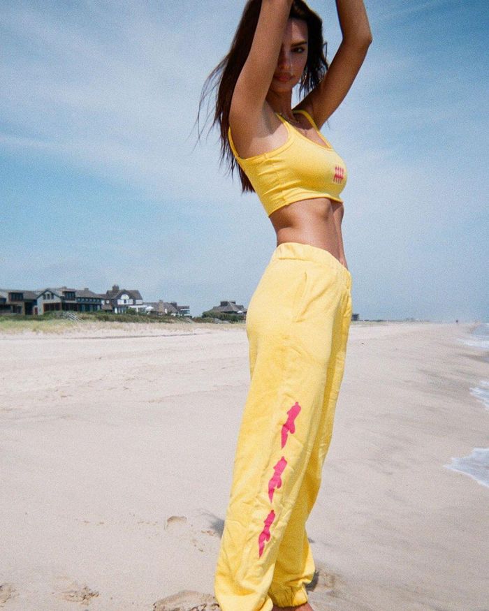 Chỉ vừa tung ra dòng sản phẩm thời trang thể thao năng động, những thiết kế này của Emily Ratajkowski đã nhanh chóng "cháy hàng".
