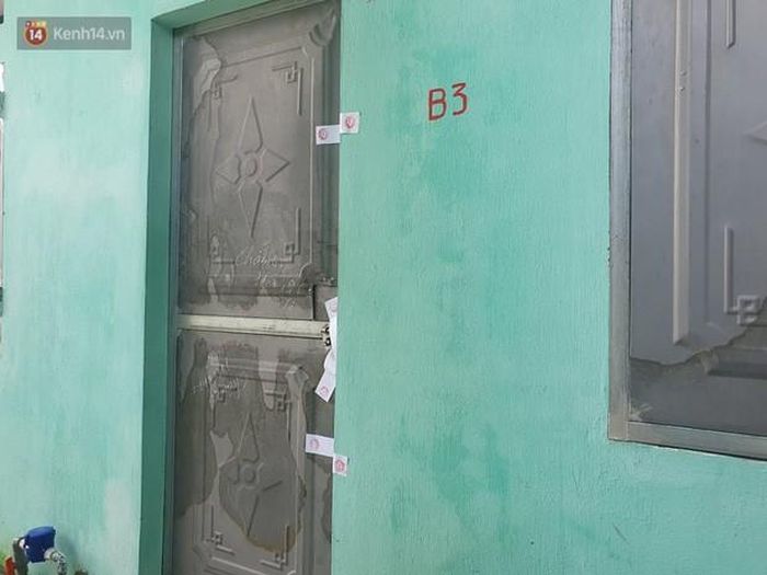 Căn phòng nơi đối tượng Thu đưa cháu bé về. Ảnh: PLBĐ