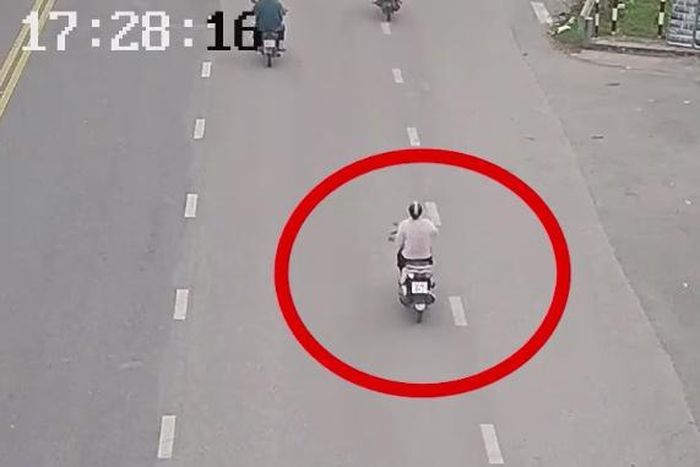  Camera ghi hình Nguyễn Thị Thu ở thời điểm sắp rời TP Bắc Ninh. Ảnh: Sở TT&amp;TT Bắc Ninh. 