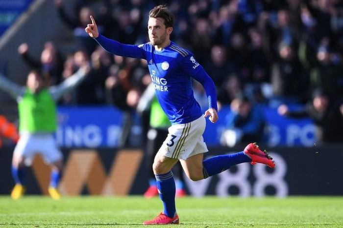  Chilwell là trụ cột ở hành lang trái của Leicester mùa giải vừa qua. Ảnh: Getty Images. 