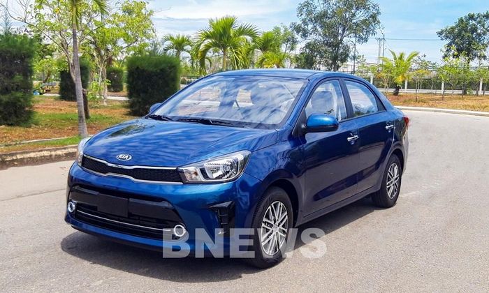 Sedan Kia Soluto. Ảnh: BNEWS/TTXVN phát 