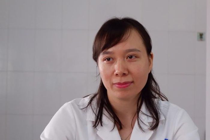 Thạc sĩ, bác sĩ Đặng Thị Thúy, Trưởng khoa Nhi, Bệnh viện Bệnh Nhiệt đới Trung ương. Ảnh: Quốc Toàn.
