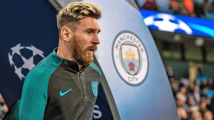 Man City là bến đỗ rất phù hợp với Messi. Ảnh: Getty.
