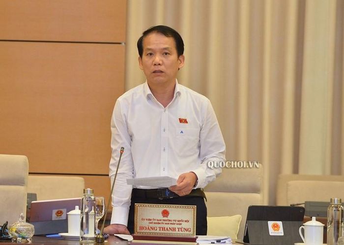 Ông Hoàng Thanh Tùng, Chủ nhiệm Ủy ban Pháp luật của Quốc hội
