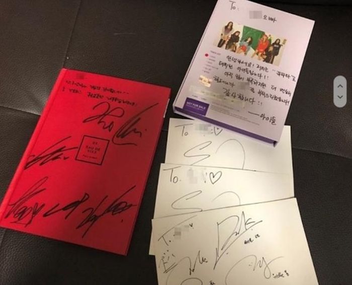 CD có chữ ký của VIXX, CD có chữ ký của (G) I-DLE, chữ ký của Cha Eunwoo và Wanna One