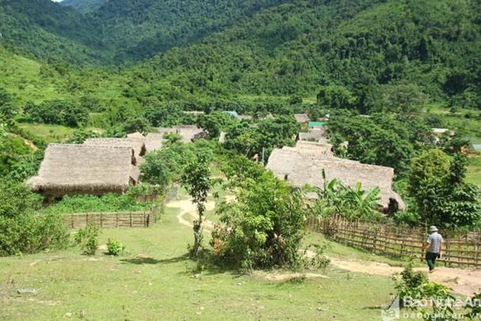 Bản Búng ở xã Môn Sơn, một trong những "điểm nóng" về tảo hôn và hôn nhân cận huyết. Ảnh: Tiến Hùng