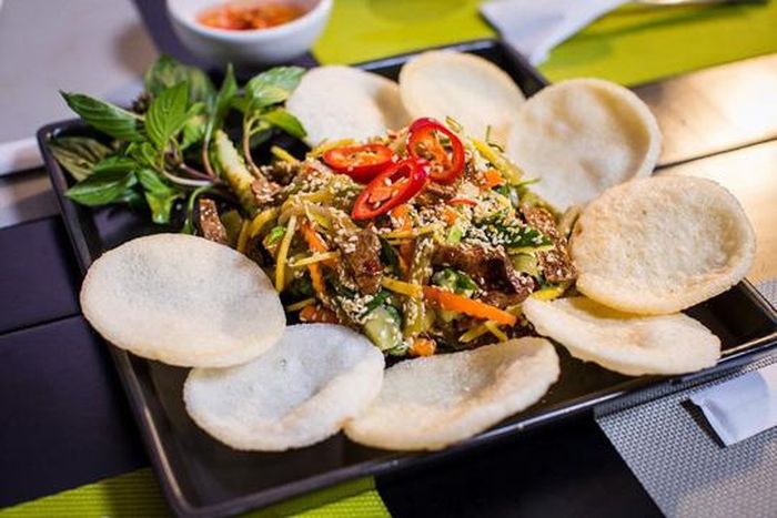 Trình bày món đẹp là điểm mạnh của quán. Ảnh: Lẩu Nấm Chay An Nhiên.