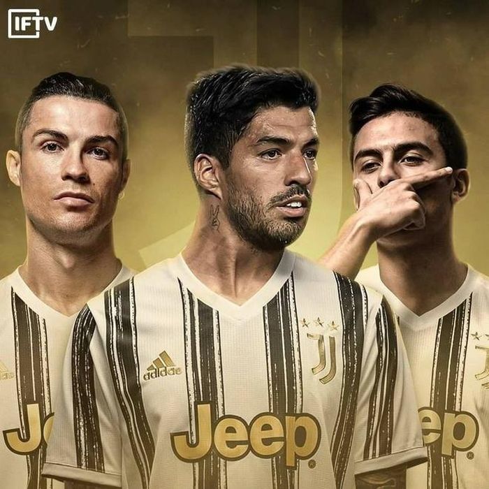 Suarez sắp trở thành đồng đội với Ronaldo. Ảnh: IFTV.