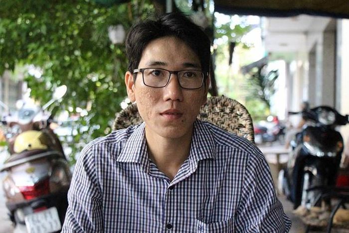 Thầy giáo trẻ Trần Hoài Tâm.