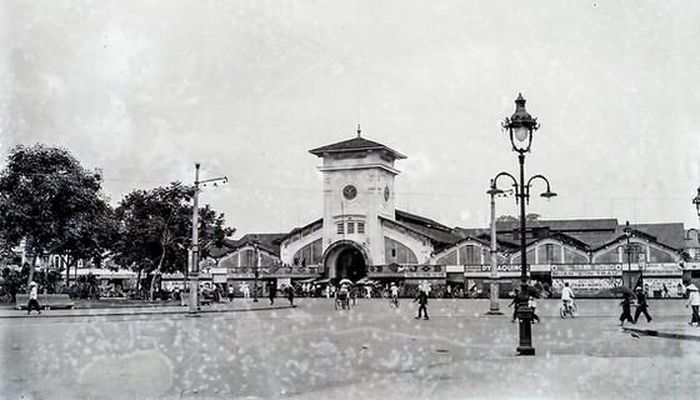 Chợ Bến Thành xưa.