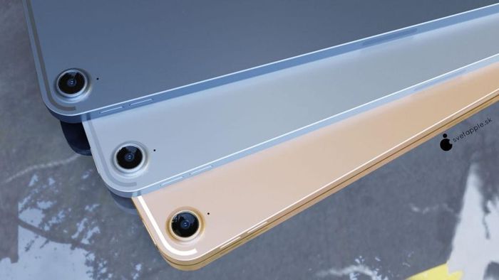  Do mỏng hơn đời trước, camera sau của iPad Air 2020 được thiết kế lồi nhưng không có đèn flash LED như iPad Pro. Hiện chưa rõ thông số của camera này. Phiên bản trước được Apple trang bị camera sau 8 MP, chất lượng khá thấp so với iPhone 11 hay iPad Pro. 