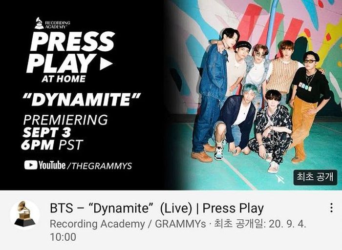 BTS diễn live cho Recording Academy