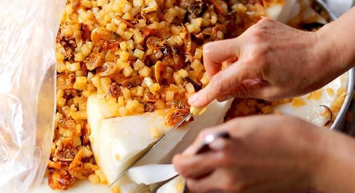 Bánh đúc Tàu mòn ăn nghe lạ lẫm nhưng vô cùng quen thuộc với người dân Hải Phòng