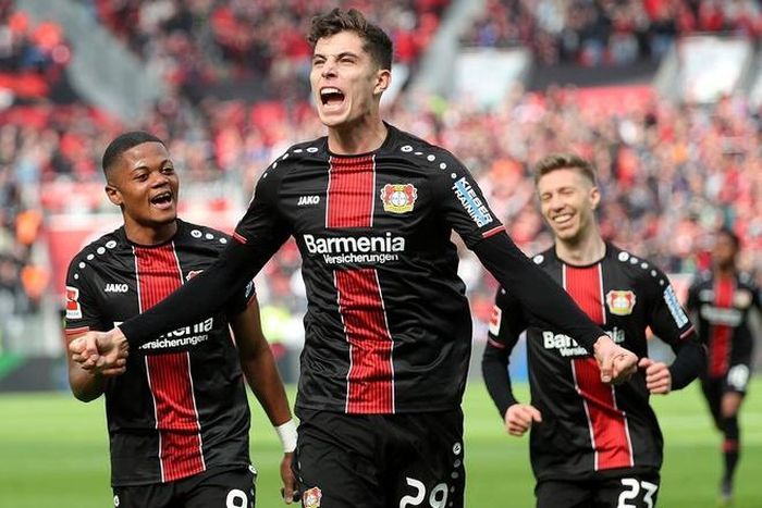 Havertz là ngôi sao sáng của Bayer Leverkusen và tuyển Đức dù mới 21 tuổi. Ảnh: Getty Images.