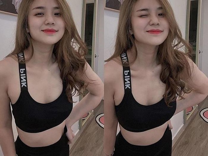 Vợ cũ của Hoài Lâm còn dành thời gian tập luyện giữ vóc dáng.